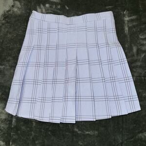 Princess Polly Light Blue Plaid‎ No Boundaries Mini Skirt Women's Size 2 Preppy